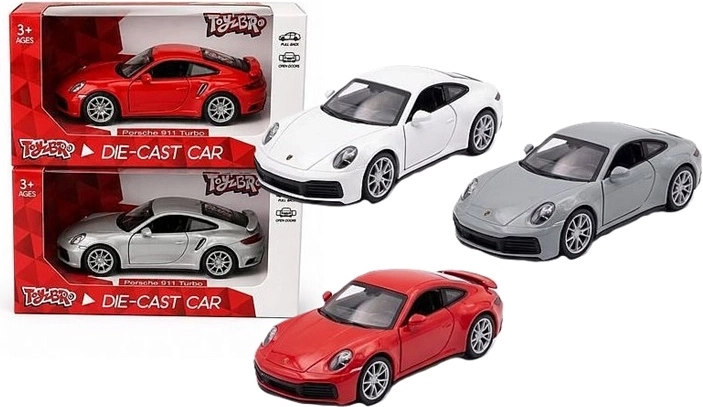 Porsche 911 mit Licht und Sound im Maßstab 1:43 – 1 Stück