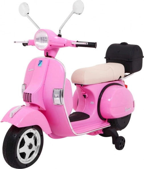 Elektrischer Kinderroller Vespa Rosa