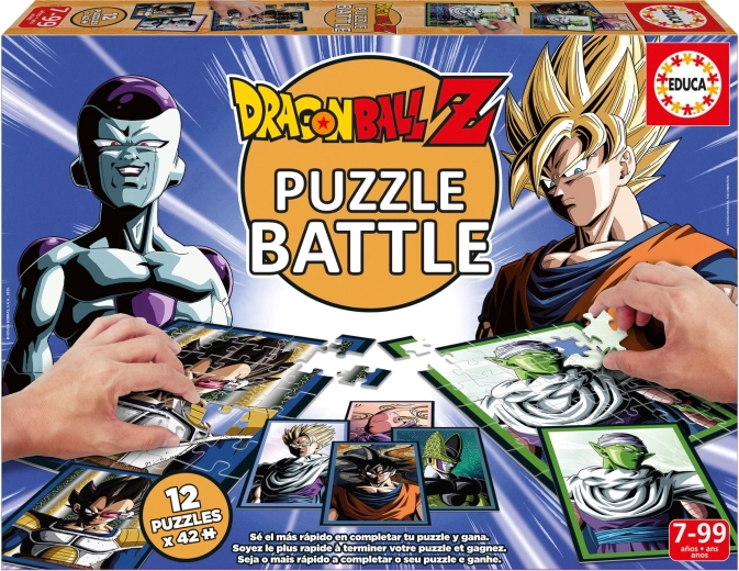 Puzzle-Battle DRAGON BALL Z 12×42 Teile EDUCA