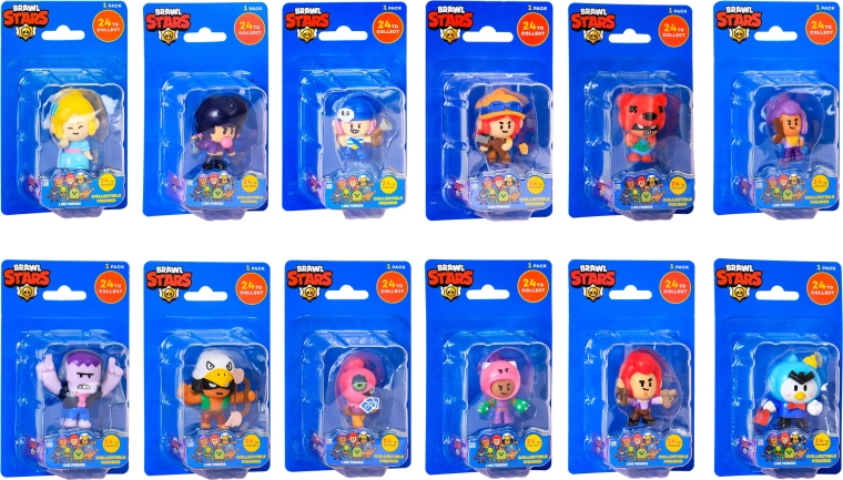 Brawl Stars Sammelfigur Serie 1 im Blister – 1 Stück