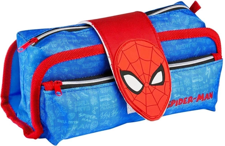 Spider-Man-Federmäppchen mit Klettverschluss – 1 Stück