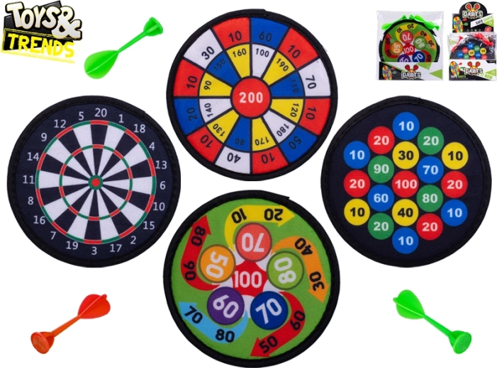 Toys&Trends Kinder-Dart mit Klett 20 cm