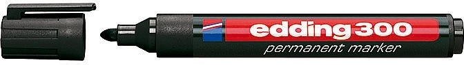 Industrieller Permanentmarker edding 300 schwarz