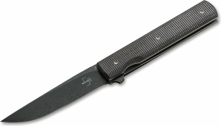 Böker Plus Urban Trapper Liner Taschenmesser Micarta grün