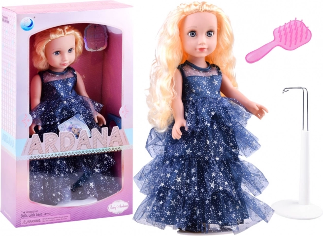 Puppe ARIANA im Ballkleid mit Sternchen