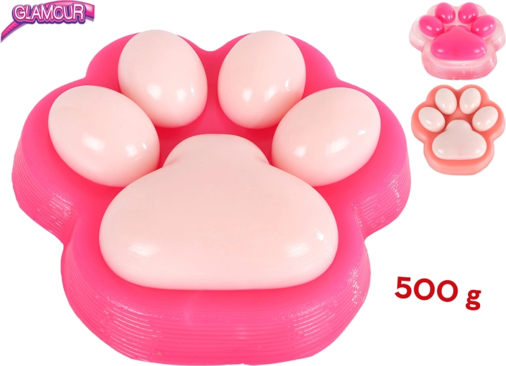 Giga-Stretch-Antistress-Spielzeug Katzenpfote 17 cm