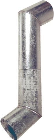 S-Bogen 100 mm aus verzinktem Stahl