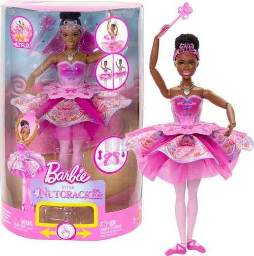 Barbie Barbie aus „Der Nussknacker“ – Zuckerfee-Ballerina mit verwandelbarem Rock