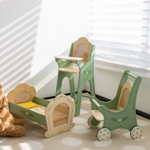 Retro-Holzpuppenwagen Classic World