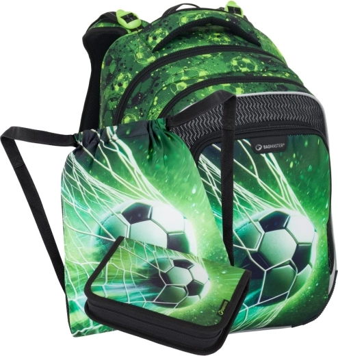 Bagmaster Lumi kleines Schulset für Erstklässler – Fußball