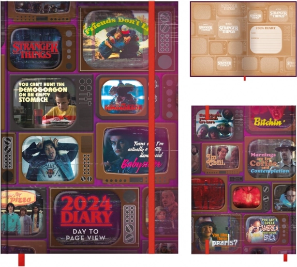 Tagebuch 2024 Stranger Things