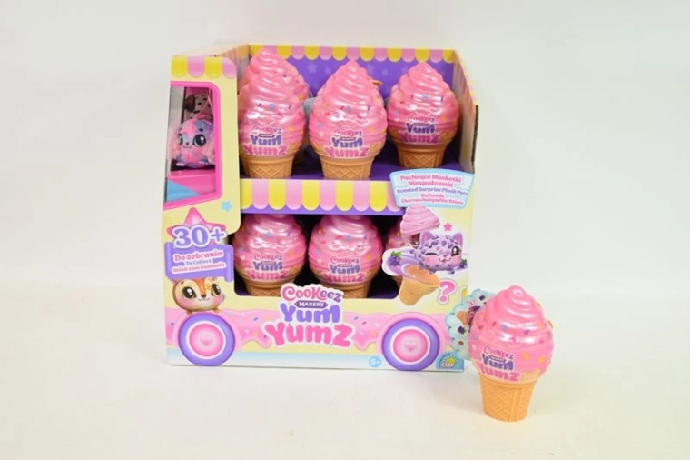 Cookeez Makery Yum Yumz duftendes Plüschtier im Waffelhörnchen
