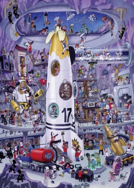 Heye Puzzle Start Raketen 1000 Teile