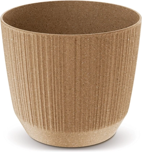 Blumentopf Ryfo Eco Wood 14,6 cm – Naturo