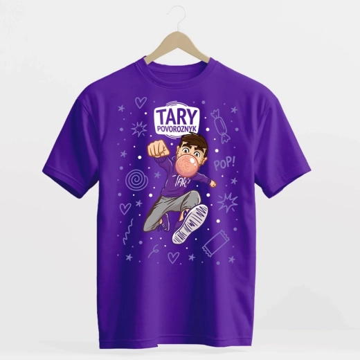Tary Povoroznyk T-Shirt Žvejka tropical violett 116–122
