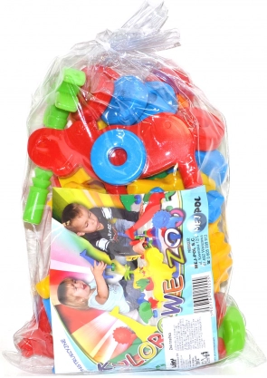 Kunststoff-Baukasten Zoo