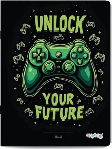 Heft A4 Gamer liniert 40 Blatt