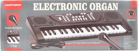 Elektronisches Kinderpiano mit 37 Tasten, Mikrofon und USB