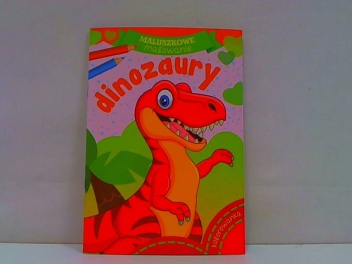 Kleine Maler: Dinosaurier – Malbuch mit Buntstiften