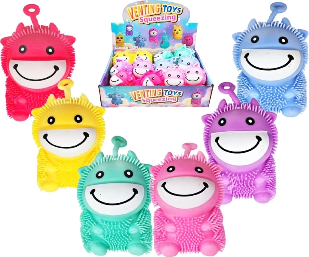 Quetsch-Kuh mit Licht – Anti-Stress-Spielzeug für Kinder