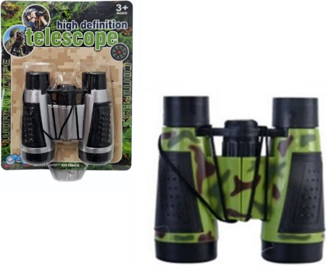 Kinderfernglas aus Kunststoff mit Trageriemen