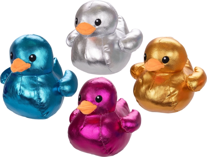 Plüsch-Entchen metallic 15 cm