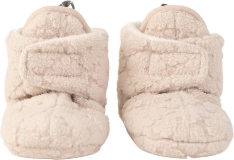 Lodger Baby-Hausschuhe Slipper Folklore Fleece Birch 3–6 Monate