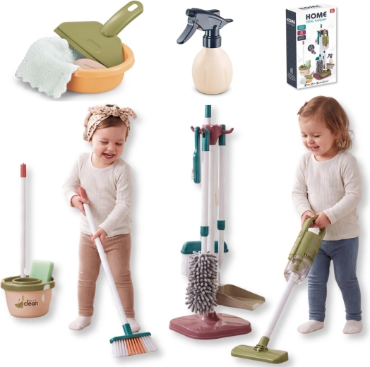 Kinder-Reinigungsset TinyMini mit Ständer, 23-teilig
