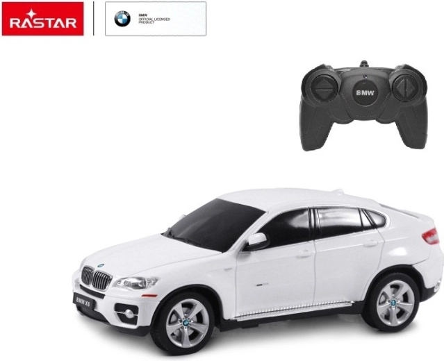 Rastar BMW X6 RC-Auto mit Fernsteuerung 1:24 weiß