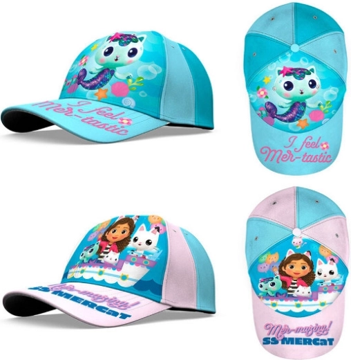 Basecap Gabis Katzenhaus, 100% Baumwolle, universelle Kindergröße 52/54