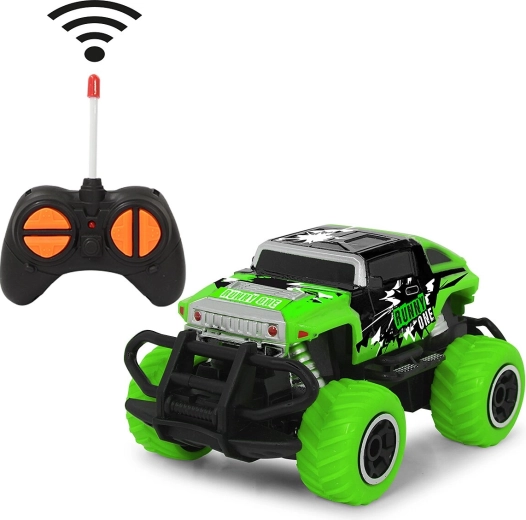 JAMARA Runny one ferngesteuerter Monstertruck 1:43 grün 27 MHz