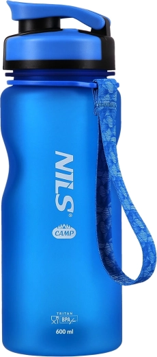 Tritan-Sportflasche 600 ml – NILS CAMP, blau