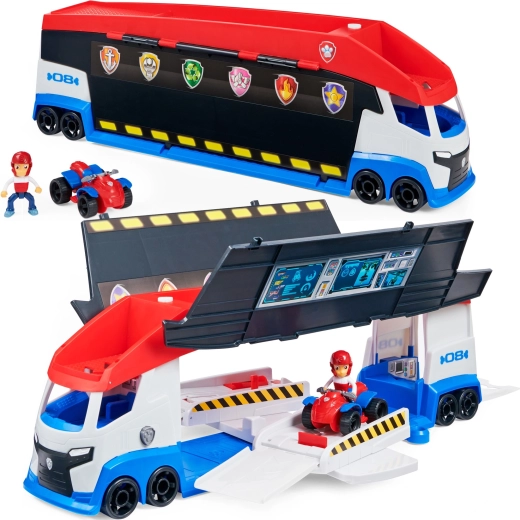 PAW PATROL Großer Patroller 2.0 – LKW mit Ryders Quad