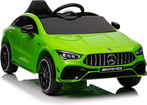 Elektrisches Kinderauto Mercedes-Benz AMG CLA 45s grün