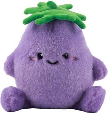 Plüschtier Aubergine Ellie Eggplant – 1 Stück