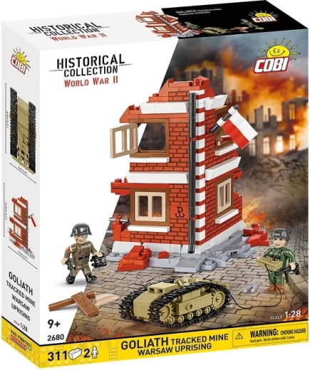 COBI Historical Collection WWII Goliath – ferngesteuerte Mine aus dem Warschauer Aufstand