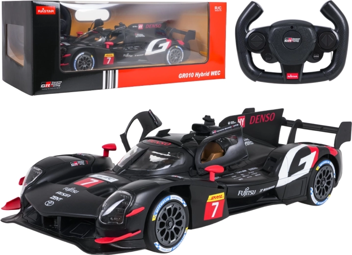 Rastar Toyota Gazoo Racing GR010 Hybrid RC-Auto 1:14, schwarz