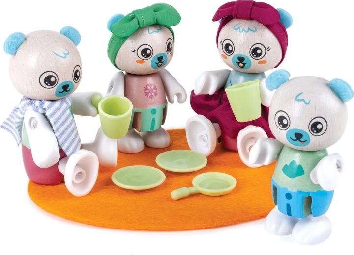 Eisbärenfamilie