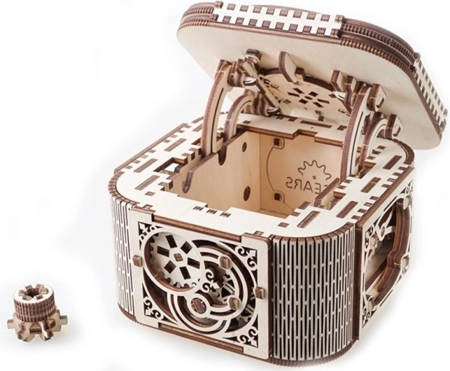 UGEARS Holz-3D-Puzzle Schmuckschatulle 190 Teile