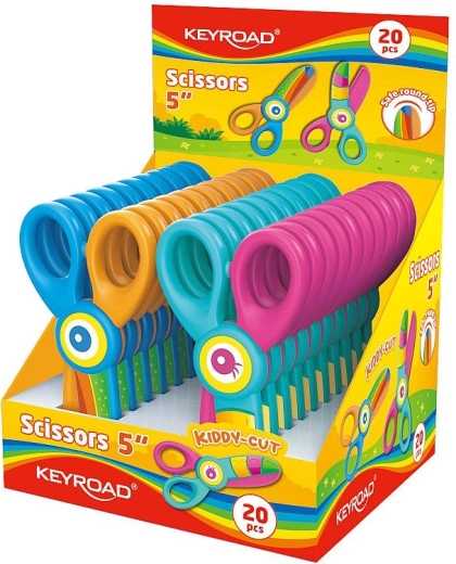 KEYROAD Kindersicherheits-Schere 12,5 cm