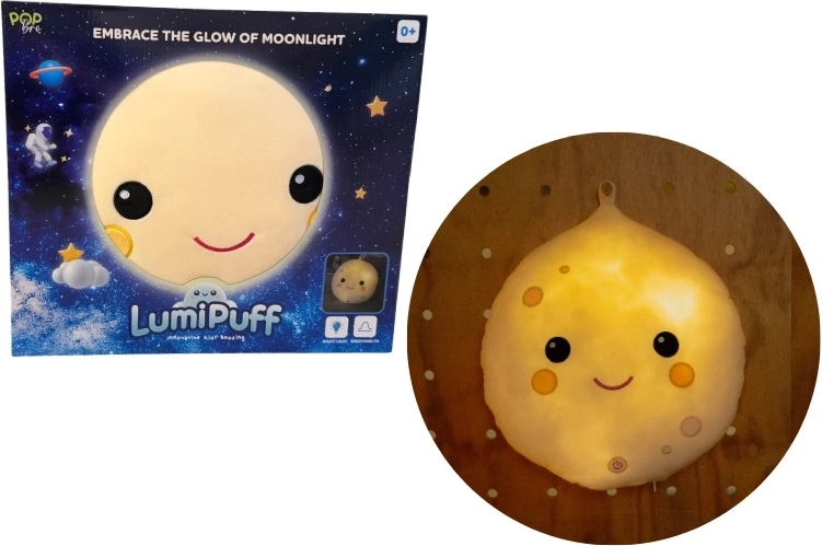 LumiPuff leuchtendes Mond-Kissen