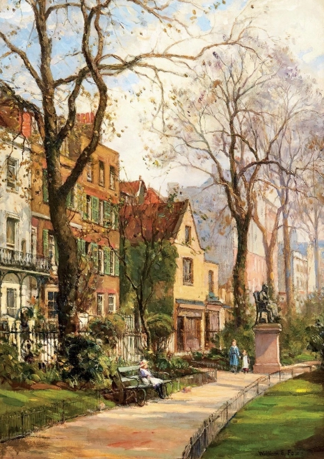 Puzzle Spaziergang im Park 1500 Teile