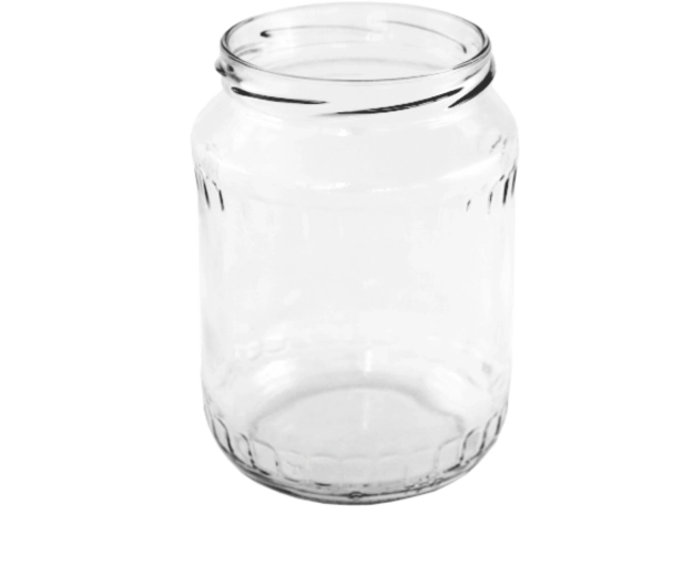 Set Einmachgläser 720 ml mit weitem Hals (8 Stk.)