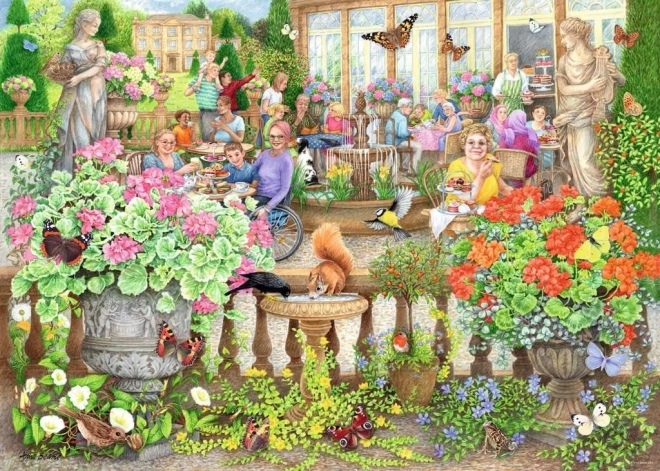 Ravensburger Puzzle Café in der Orangerie 1000 Teile