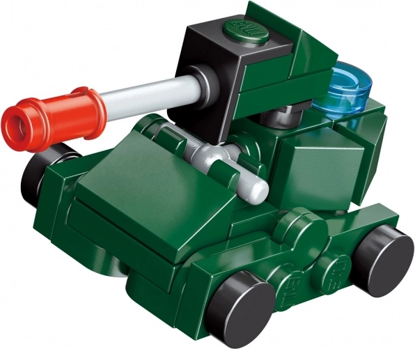 QMAN Mini-Bausatz 3-in-1 Panzer