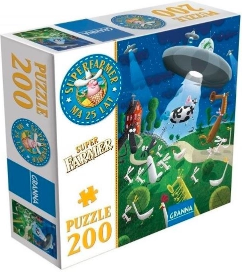 Puzzle 200 Teile SUPERFARMER – Jubiläumsedition
