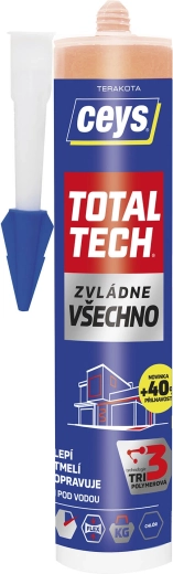 Universeller Klebstoff und Dichtstoff 290 ml CEYS Total Tech Terrakotta
