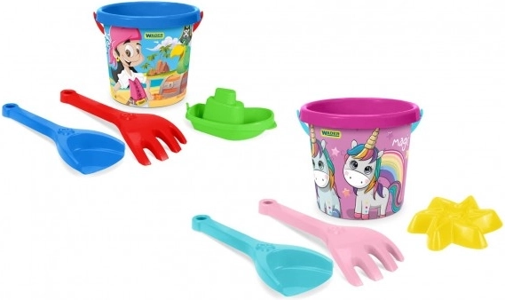 Sandspielzeug-Set 4-tlg. im Netz für Kinder 12m+ Wader