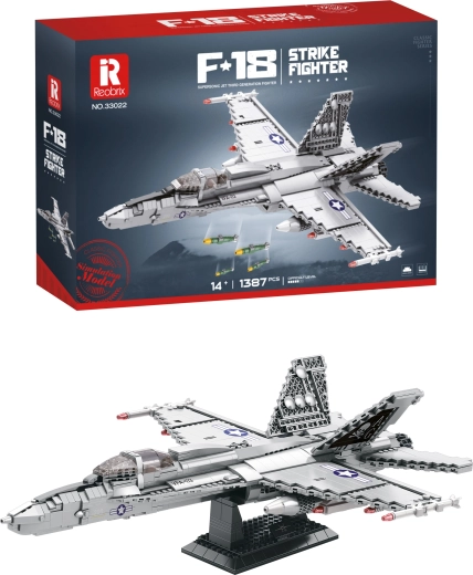 Bausatz Kampfjet F-18 – 1387 Teile