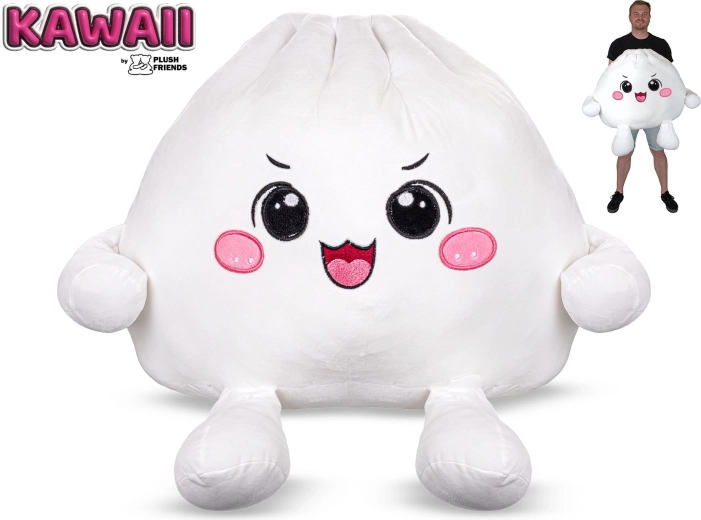 Plush Friends Kawaii leuchtender Plüsch-Bao-Knödel 60 cm